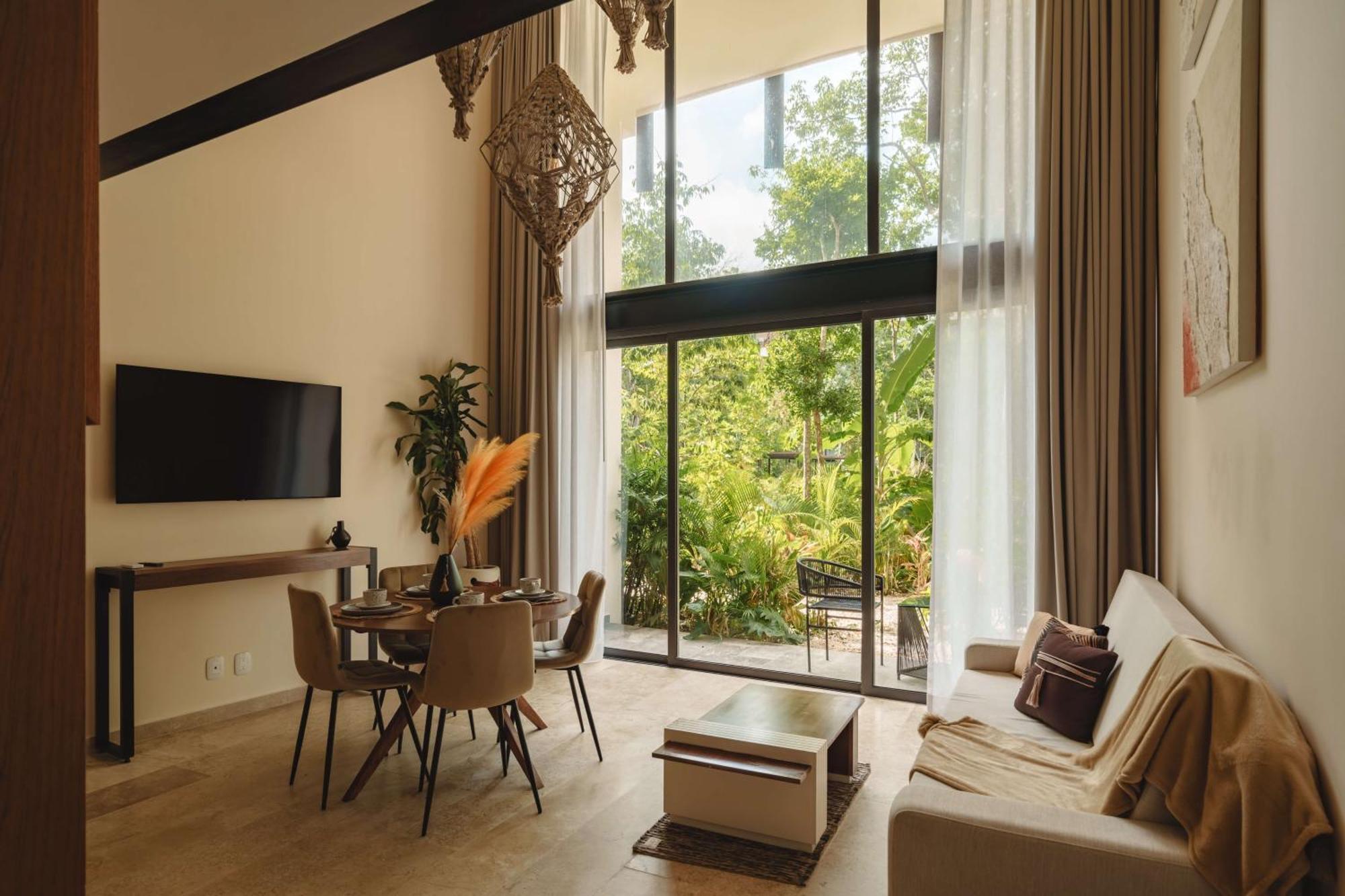 Jungle Loft With Gym, Pools And Rooftop Terrace Apartment *